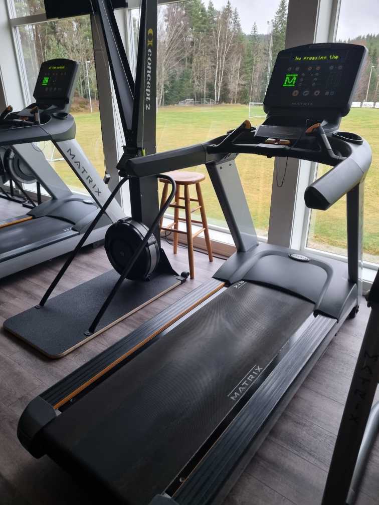 Tredemølla er fiksa! 