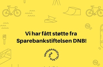 Vi har fått 250 000,- i støtte!