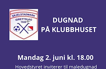 Dugnad klubbhuset