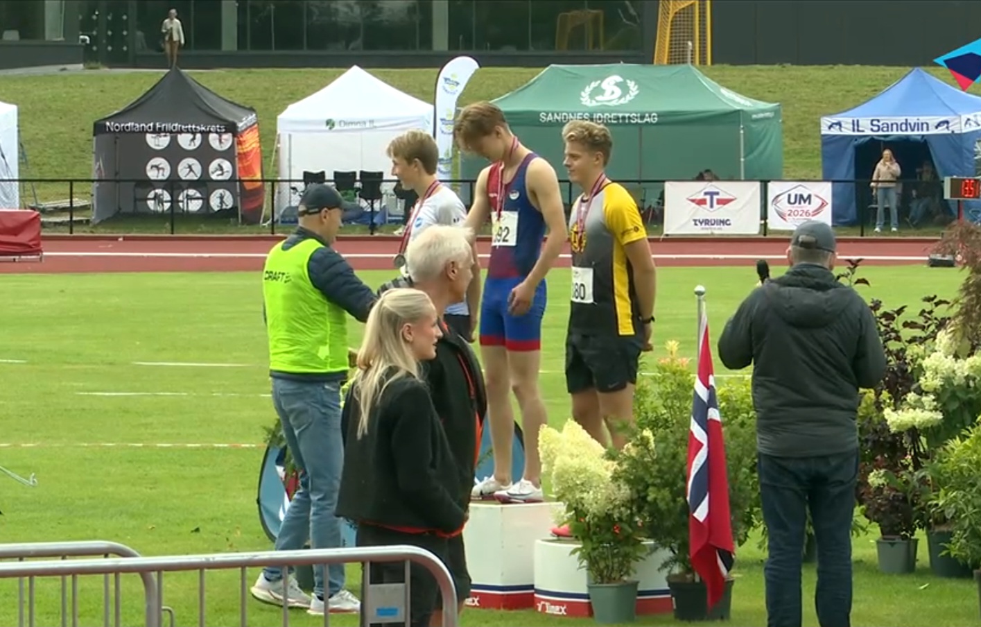 Avsluttet sesongen med jr-NM og UM medaljer