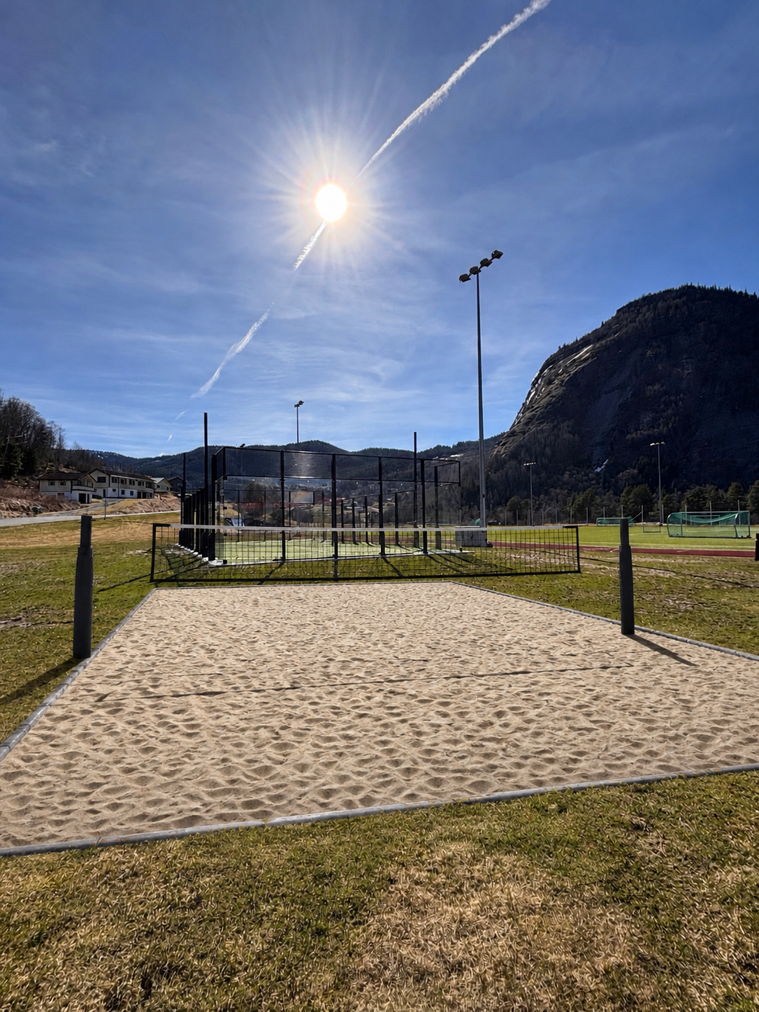 Sandvolleyballbane kjem i løpet av 2026