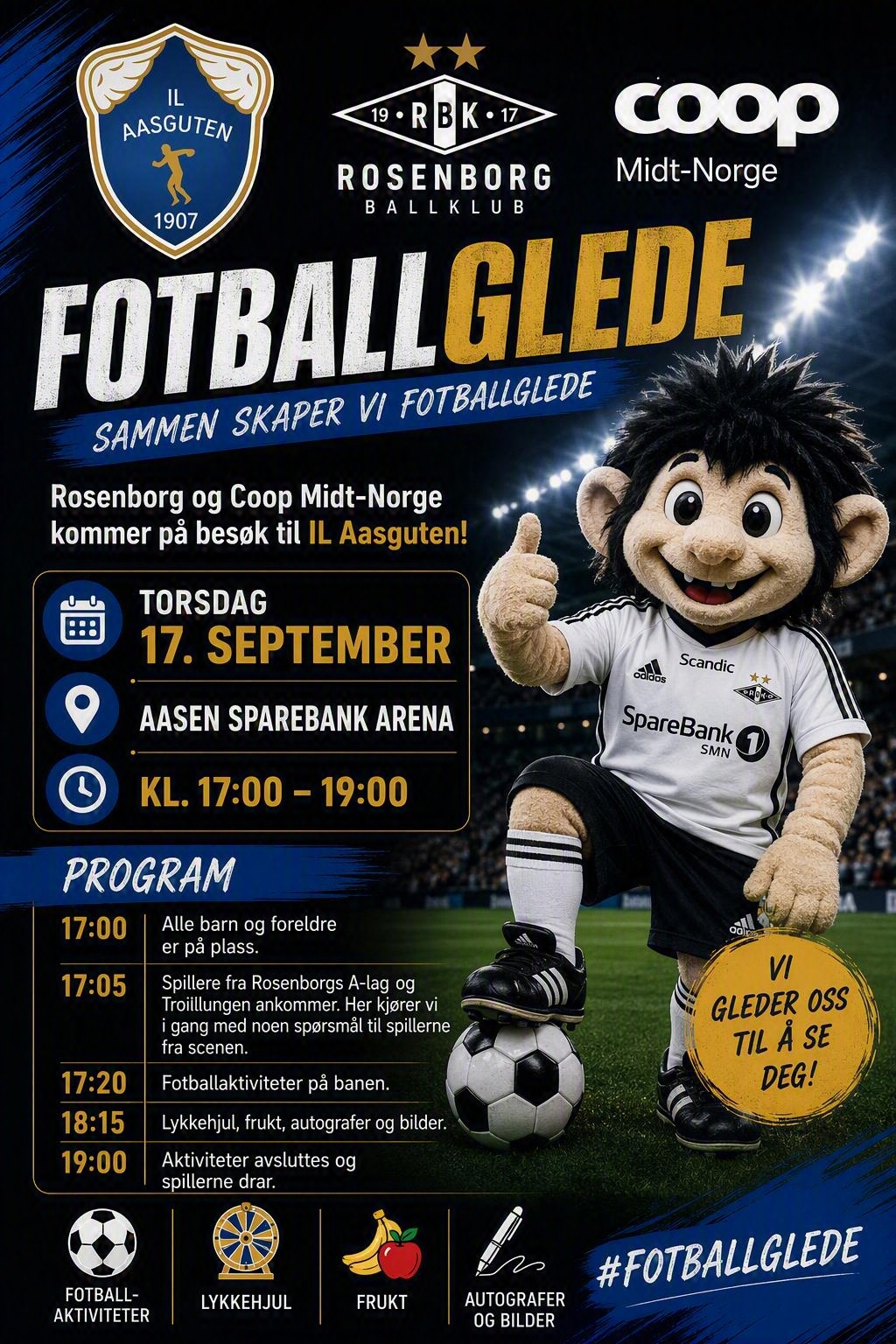 Image for Sammen skaper vi FOTBALLGLEDE