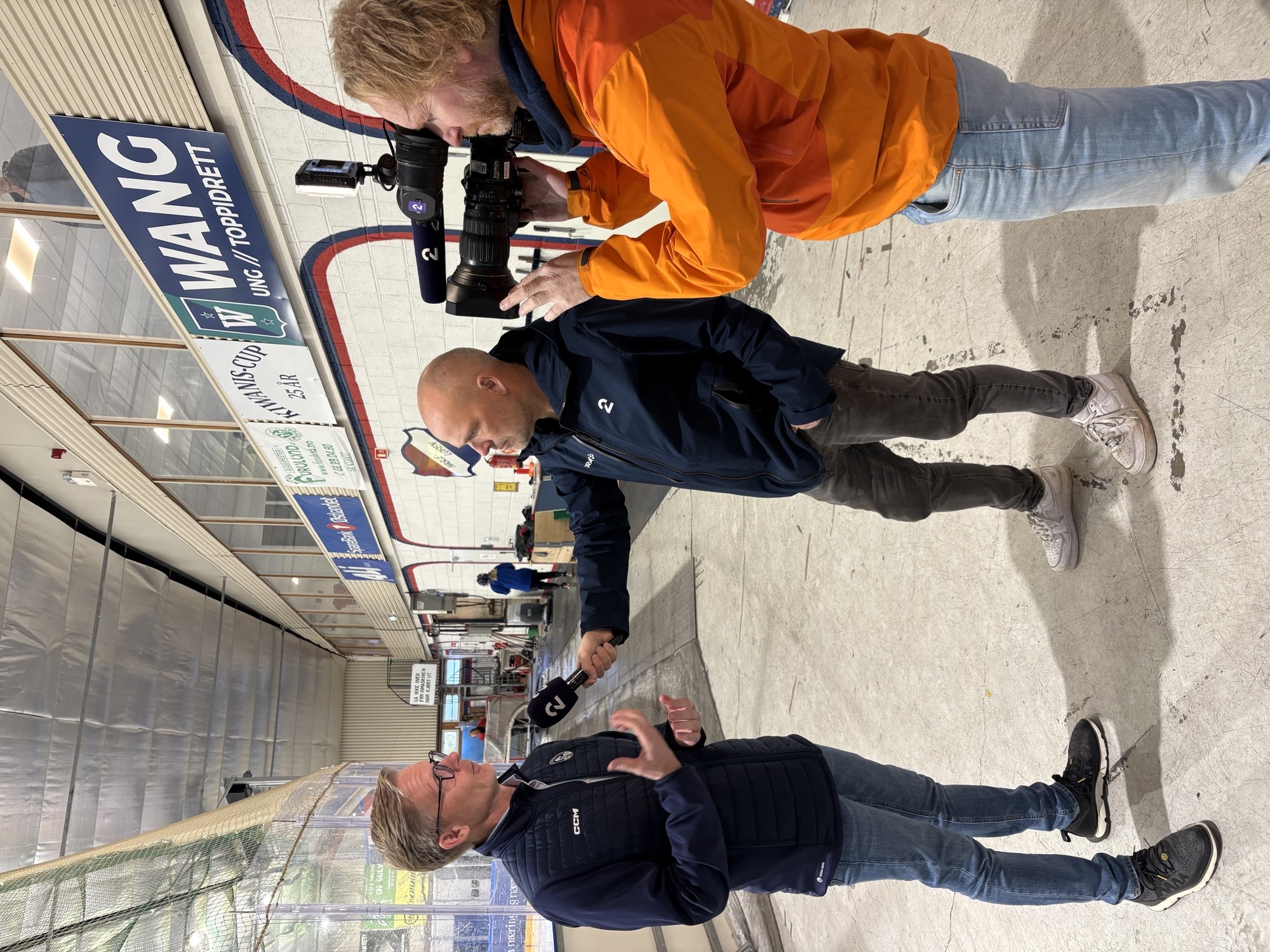 Hockeypresidenten på besøk