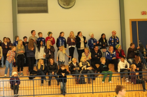 HEIAGJENGEN PÅ TRIBUNA skaper leven og trøkk under Åheim sine kampar.