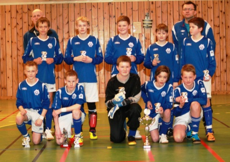 VanKam vann klasse gutar 13 år. Martin Storeide med pris for beste spelar og toppscorar.