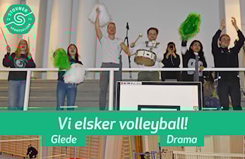 Volleyball, Senior Damer og Herrer har hatt hjemmekamp