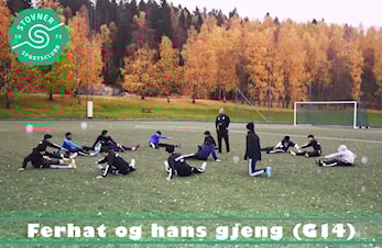 Ferhat og gjengen hans har spilt fotball i sju år