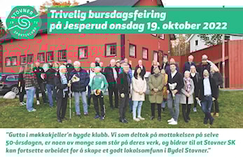 50-årsfeiring med menneskene i fokus