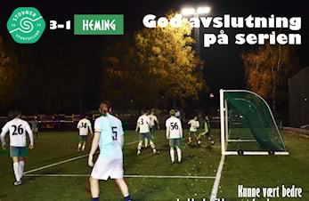 Siste seriekamp lover godt for 2023!