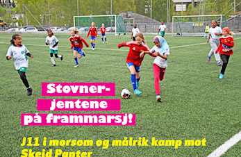 Nå er J11 år spydspissen i Stovner SKs jentesatsing