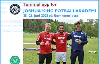 Joshua King på Rommensletta 2022