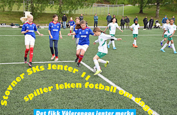 J11 viste fram sine fotballferdigheter