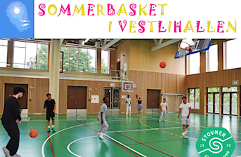 Sommerprogrammet inneholder også basket
