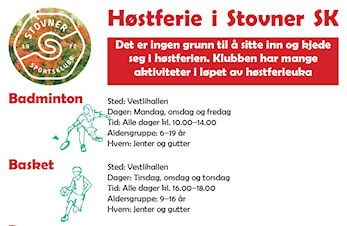 Høstferie med Stovner SK