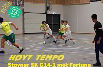 Futsalgutta G14-1 i toppoppgjør mot Fortuna