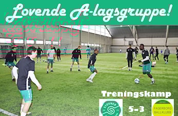 A-laget i langspurt mot sesongstart