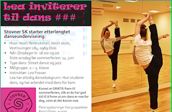Dansegruppa har startet igjen!