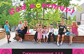 Dansegruppa har hatt sommeravslutning