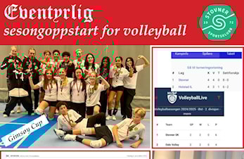 Stovner SK Volleyball svever høyt