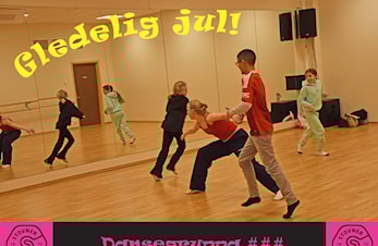 Trivelig juleavslutning med dansegruppa