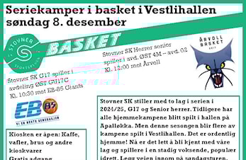Basketkamper hjemme i Vestlihallen