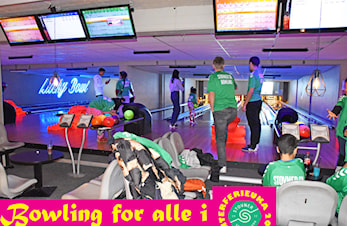 Bowling var en fulltreffer, eller strike, som det også heter!