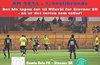 NM-kvalik, dårlig generalprøve før seriepremieren
