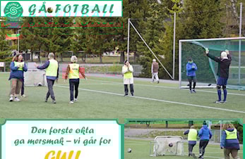 Gåfotballen på Stovner er i gang – de første skritt er tatt