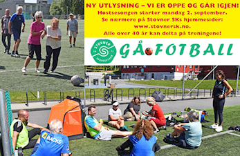 GÅ-fotballen starter opp: Mye moro – mye hygge