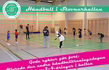 Litt som ventet, barn ønsker å spille håndball i nærmiljøet på Stovner