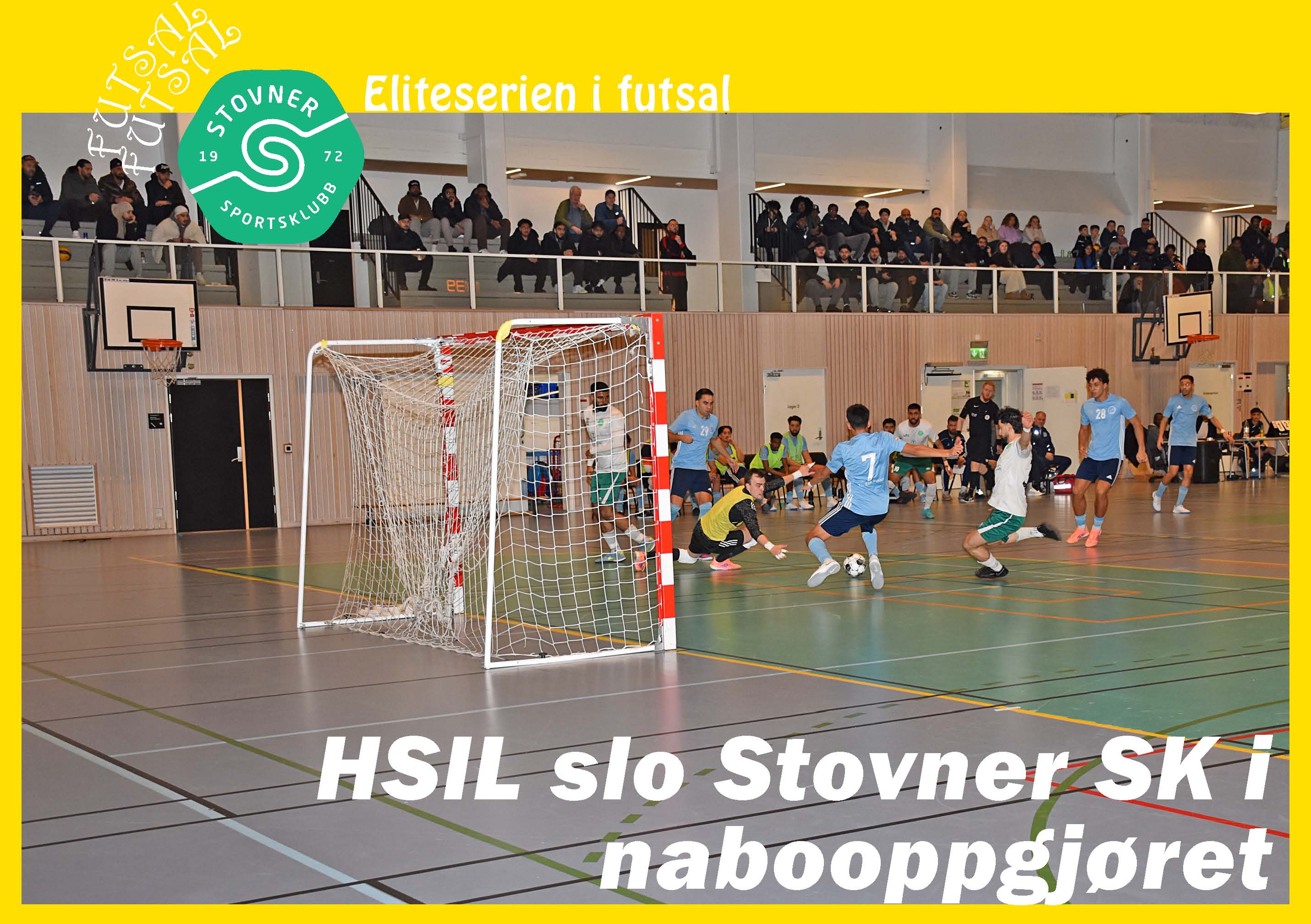 Stovner SK mot HSIL var spennende og jevnere enn tallene sier