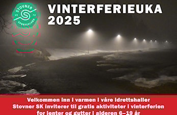 Stovner SK inviterer til gratis aktiviteter i vinterferieuka