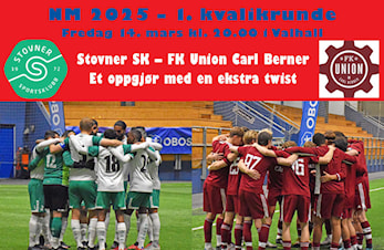 NM-kvalifisering mot FC Union Carl Berner – det kan bli en thriller