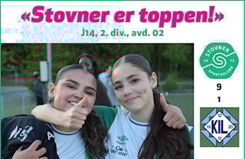 Stovners J14 på toppen i en tett avdeling