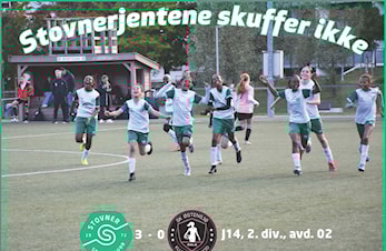 Stovners SKs J14 troner alene på tabelltoppen!
