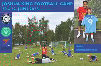 Joshua Kings fotballskole feiret 5-årsjubileet med stil