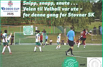 OBOS Cup 2025 (Oslomesterskapet) er over for Stovner SK