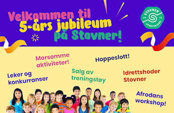 Vi inviterer til bursdagsfest!