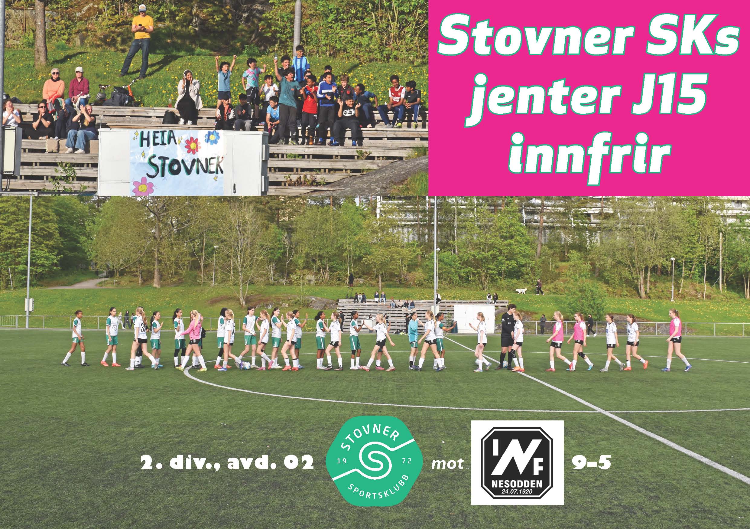 Image for Jenter 15 – Stadig framgang