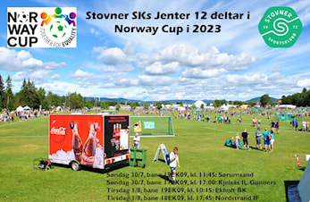 Stovner SKs J12 er klare for Norway Cup