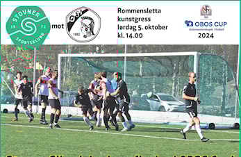 Stovner SK liker OBOS Cup, Oslomesterskapet!