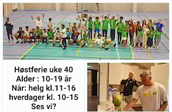 HØSTFERIEN I STOVNERHALLEN