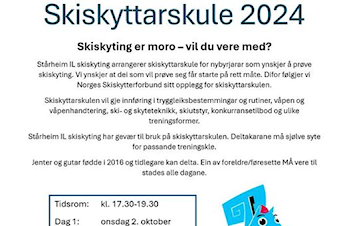 Påmelding til årets Skiskyttarskule er open