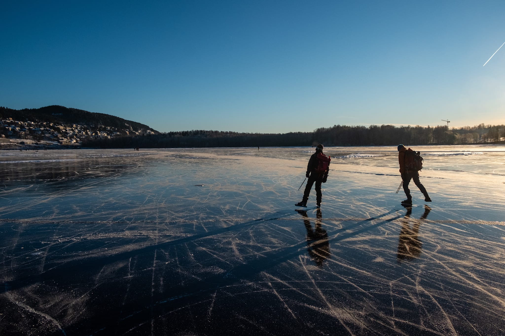 Familie dag på isen!