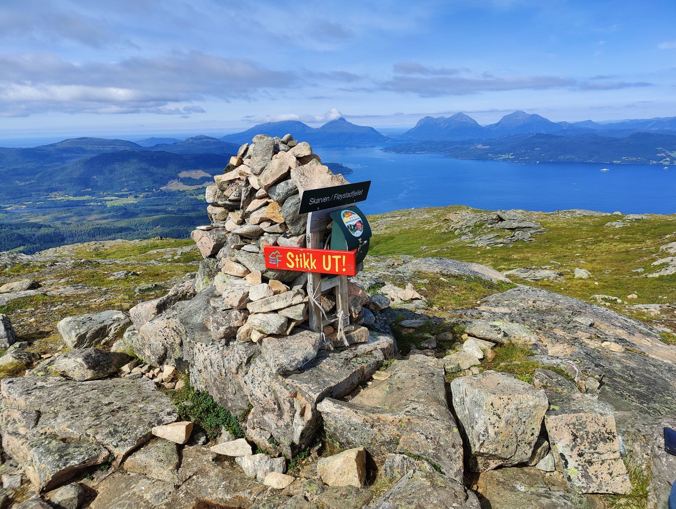 Trimgruppa sine trimbøker. 