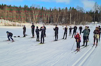 Skisamling i Vålådalen