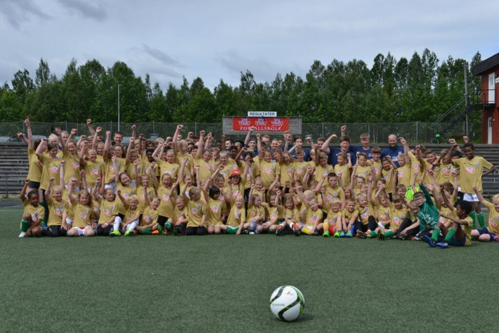 bildet viser Grue Tine Fotballskole