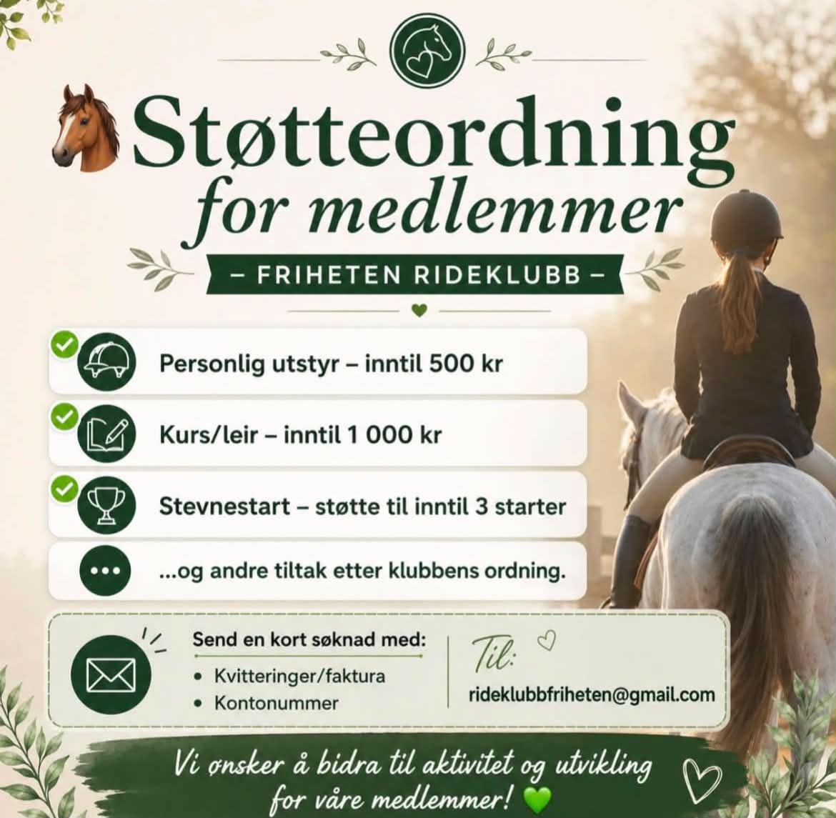 Image for Støtteordning for medlemmer