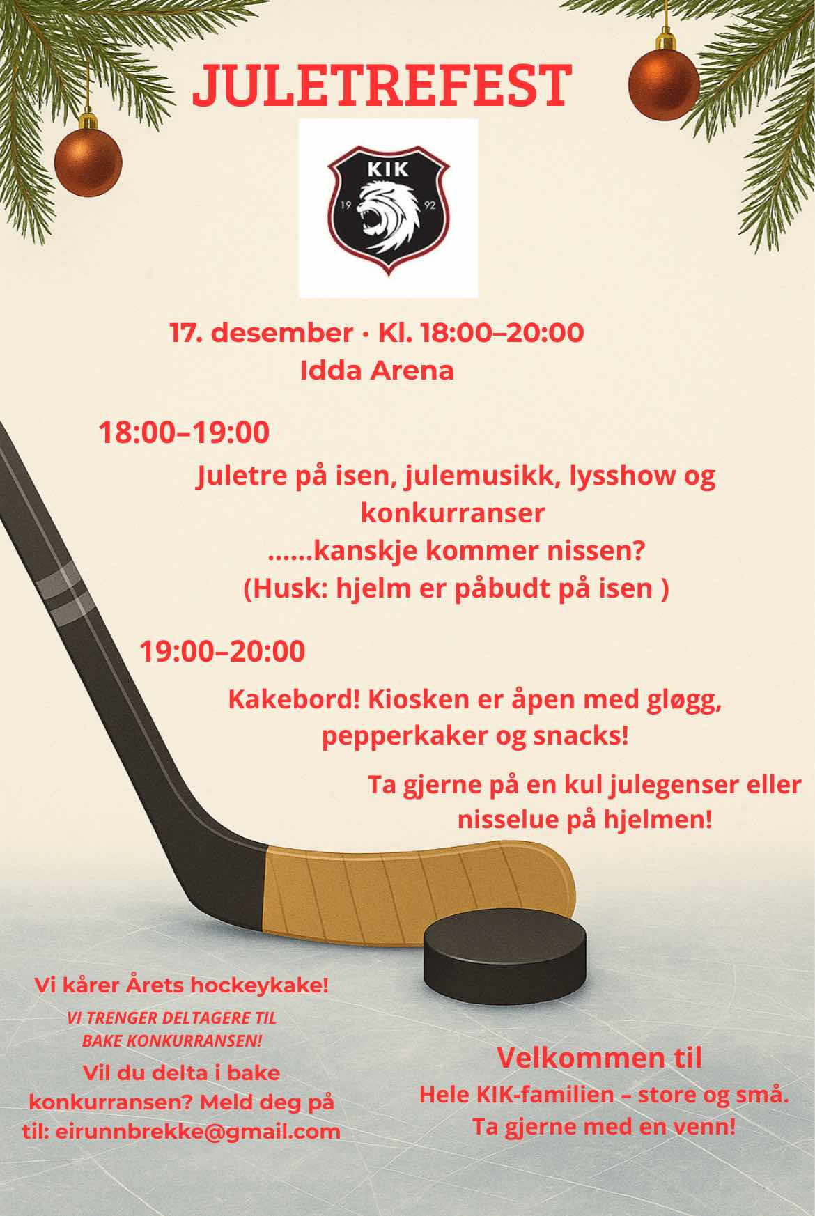 Image for Juletrefest 17. desember!