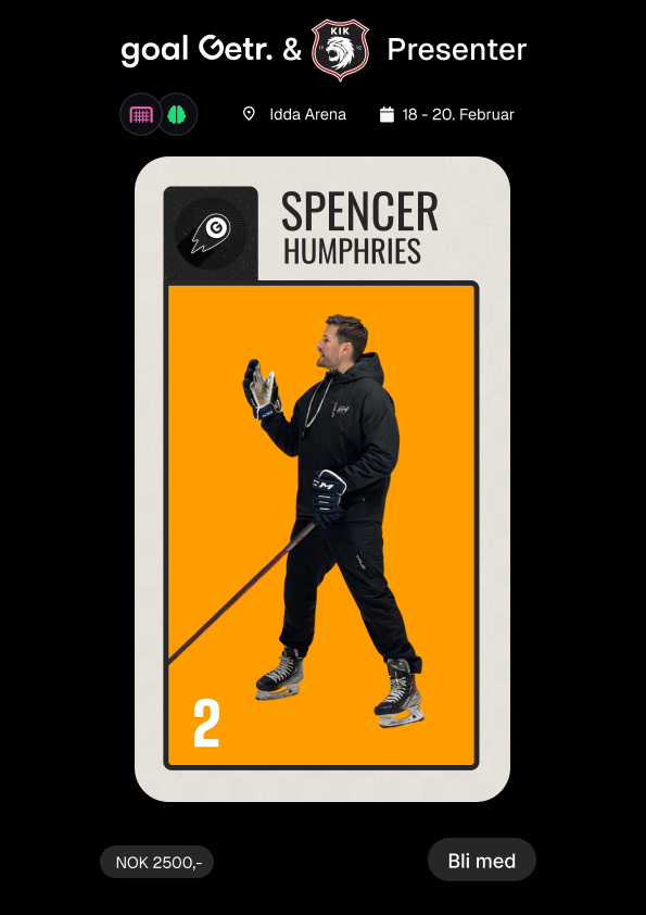 Image for Vinterferiecamp med Spencer Humphries!